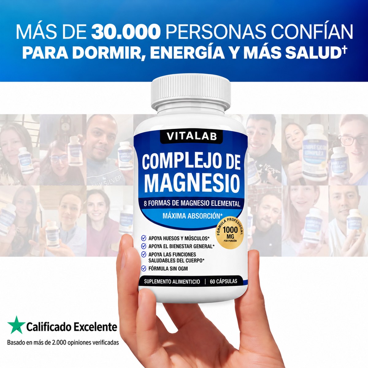 Más de 90.000 personas confían en el Complejo de Magnesio